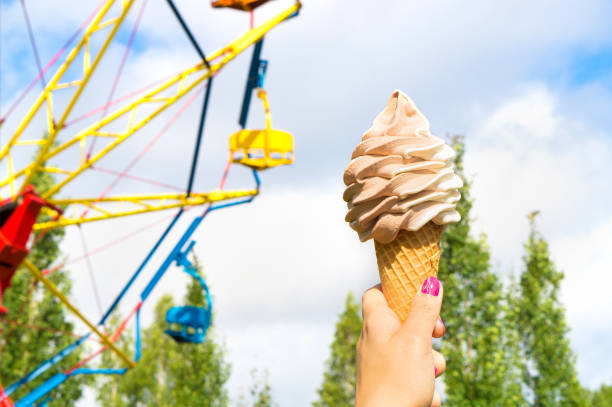 glace a la fête foraine